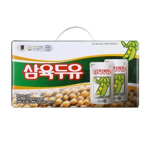 삼육두유 두유 파우치, 190ml, 80개