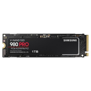 삼성전자 980 PRO NVME M.2 SSD, MZ-V8P1T0BW, 1TB