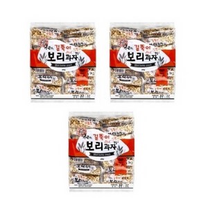 길쭉이 보리과자, 400g, 3개