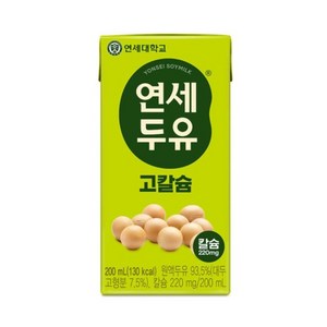 연세두유 고칼슘, 200ml, 24개