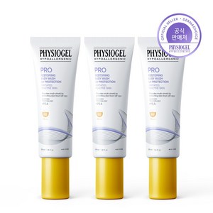 [피부과 병원용] 피지오겔 이지워시 선블럭 영유아 안전인증 (SPF 50+/PA+++), 50ml, 3개