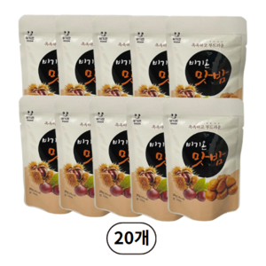 비기온 맛밤 군밤, 20개, 30g