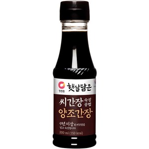 햇살담은 씨간장 숙성공법 양조간장, 1개, 200ml