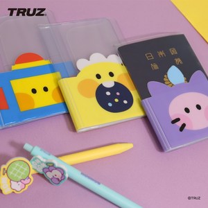 TRUZ 트루즈 TREASURE 트레저 minini 미니니 여권케이스 지갑 Passport case 굿즈