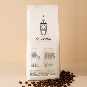 오클락커피 마일드 블렌드 원두, 1개, 1kg, 홀빈(분쇄안함)