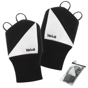 볼빅 남성 양손 사선 방한 골프 손등가리개 핸드워머, 단일옵션, 1개