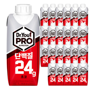 닥터유 단백질 프로 초코, 250ml, 24개