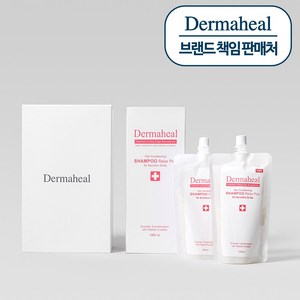 [더마힐 공식] 헤어 컨디셔닝 샴푸 릴렉스 1300ml 패키지, 1세트