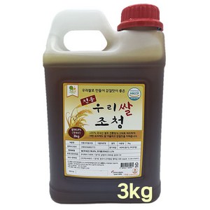 국내산 전통 우리쌀 조청 3kg, 1개