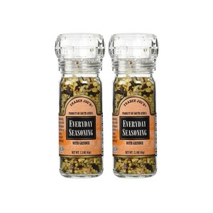 트레이더 조 에브리데이 시즈닝 & 글라인더 용기65g 2개 1+1 Trader Joe's Everyday Seasoning with Grinder 65g 2개, 65g