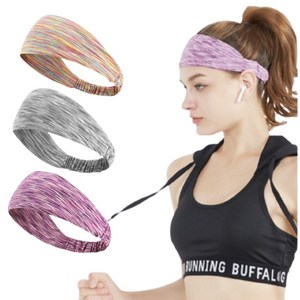 스포츠 헤어밴드 쿨링 땀흘림방지 3p, 1개