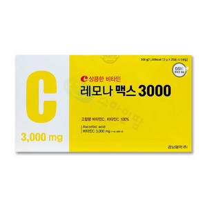 레모나 맥스 3000mg 100포 (20포 x 5팩), 300g, 1개