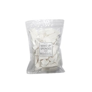 KC 대용량 화이트하우스 퍼프 50개입, 하얀색, 1개