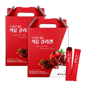 하이헬스 이소플라 발효 석류콜라겐 젤리스틱, 20g x 80개입, 2세트
