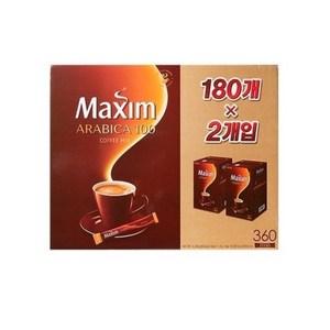 맥심 아라비카 100 커피믹스, 11.8g, 180개입, 2개