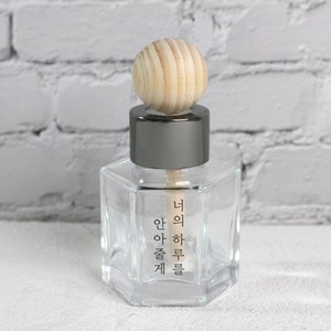 디퓨저용기 - 육각 헥사곤 50ml ( 스틱포함 ) diy 디퓨져 만들기 재료 공병, 투명, 블랙