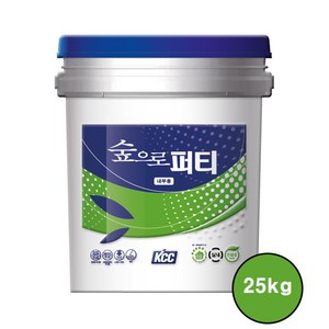 KCC숲으로 퍼티 내부용, 백색, 25kg, 1개