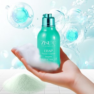 지수씨(ZISU'C) 비건 이밥(EBAP) 파우더 클렌저  연예인 추천  촉촉 피부 미백 효소클렌저, 1개, 70g