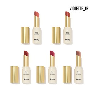 Violette Bisou Balm 브리오슈밤 립스틱 5컬러, BETISE, 1개, 40g