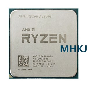 조립식 컴퓨터 2인용 모던AMD Ryzen 3 3200G R3 3200G 3.6 GHz 쿼드 코어 쿼드 스레드 65W CPU 프로세서 L3 AMD조립식컴퓨터