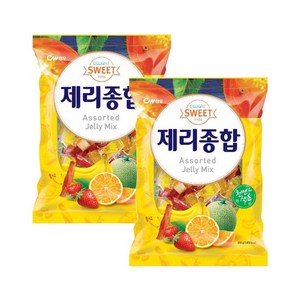 청우식품 CW 청우 제리종합 420g 젤리 간식 후식 디저트, 2개