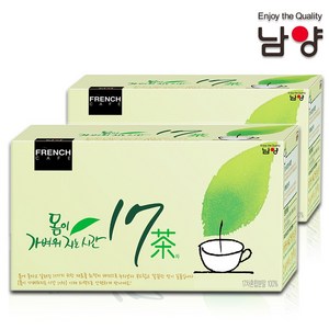 남양 몸이 가벼워지는 시간 17차 160T, 1.5g, 80개입, 2개