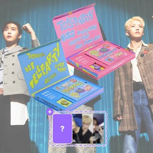 [특전] 세븐틴 부석순 싱글앨범 2집 TELEPARTY 텔레파티 청바지 BSS 승관 도겸 호시, 나 (블루) + 특전