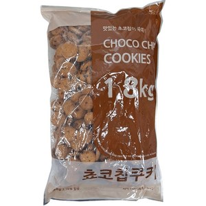 [신흥제과] 신흥제과 초코칩 쿠키 1.8kg (무료배송) 대용량 쵸코칩쿠키 초코쿠키, 2개