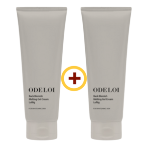 1+1 오드로이 등잡티 젤크림 멜팅 로프디 등드름 등색소침착[당일발송], 2개, 200ml