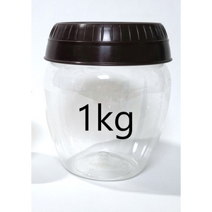 SD 항아리 플라스틱 단지 (1kg) 깍두기통 김치통 고추장통 된장통, 10개, 1kg