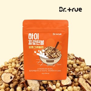 닥터트루 하이 프로틴 볼 다이어트 그레놀라 시리얼 저당 오트 그래놀라, 1개, 40g