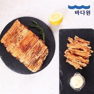 [바다원(주)] [바다원] 구운 아귀포 500g x 2봉 (1kg) 순살아귀포, 2개