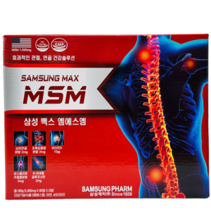 삼성제약 삼성 맥스 엠에스엠 ( SAMSUNG MAX MSM), 1개, 180정