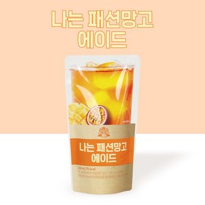 [태웅식품본사] 나는 패션망고에이드, 10개, 230ml