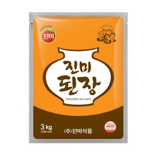 진미 된장, 3kg, 4개