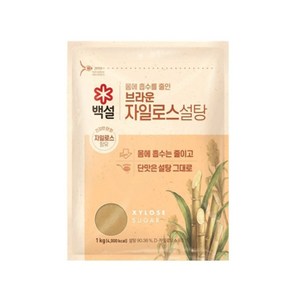 백설스위트리 자일로스 갈색설탕, 1kg, 12개