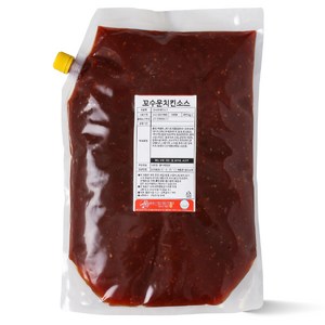 아이엠소스 꼬수운치킨소스 통닭양념-순한맛 (당일발송보장), 5kg, 1개