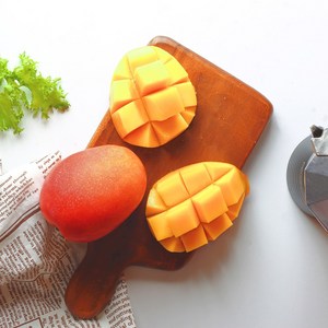 과일의 여왕 대만 애플망고 중과 (개당 270g내외), 3개, 중과270g내외