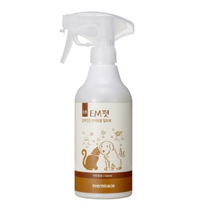 [이엠코라존] EM펫(500ml) 반려동물 탈취제 강아지냄새제거 고양이탈취제, 1개, 500ml