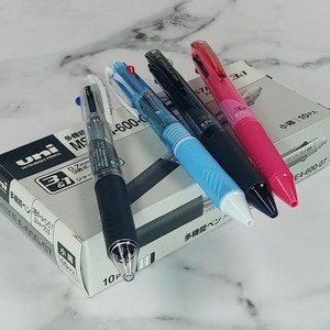 유니 제트스트림 0.7mm 3색볼펜+샤프 3+1 멀티펜 1타, 블랙, 쿠팡 본상품선택