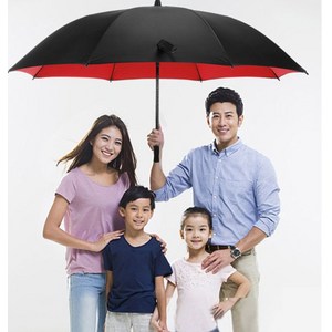 위너템 튼튼한 2겹 골프우산 초대형우산 방풍우산 장우산