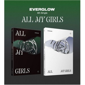 개봉앨범 포토카드 없음 / 에버글로우 (EVERGLOW) - 싱글4집 ALL MY GIRLS 화이트 버전