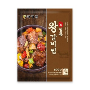 !!TV 방송 상품!! 황장군 일품 왕갈비찜 총4.2KG, 600g, 7개