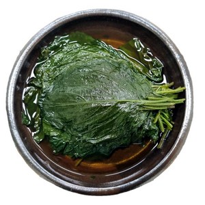 찬이랑 생깻잎 매실간장절임 4kg 국내생산 깻잎장아찌, 3개