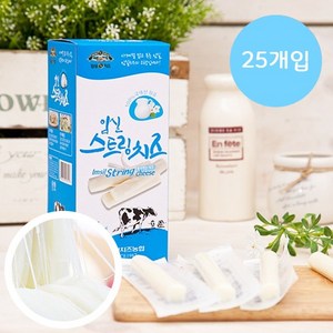 임실치즈농협 스트링치즈, 25개, 20g