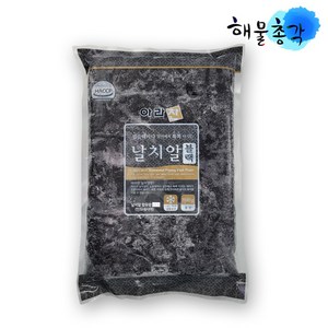 해물총각 날치알 800g 골드 레드 그린 블랙, 1개, 대용량800g블랙(아라찬)