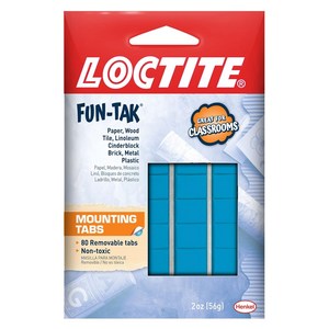 Loctite 2oz. Fun-Tak Mounting Putty New 록타이트 2oz. 펀탁 마운팅 퍼티 New, Single, 1개