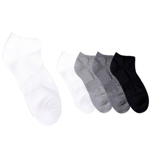 AMP-50 신사 무지 스포츠 스니커즈 5족세트 헬로삭스 자체제작 국산양말, AMP-50 신사 스포츠 스니커즈 5족세트, 골고루(배송메세지), 1개