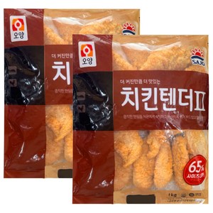 사조오양 오양 치킨텐더, 1kg, 2개