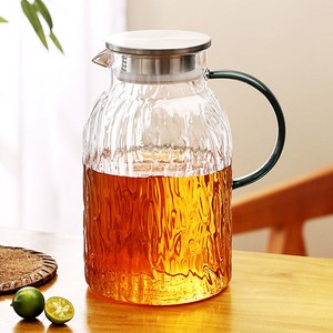 카페로메오 내열유리 패턴 물병 1.5L, 패턴 워터저그, 1개